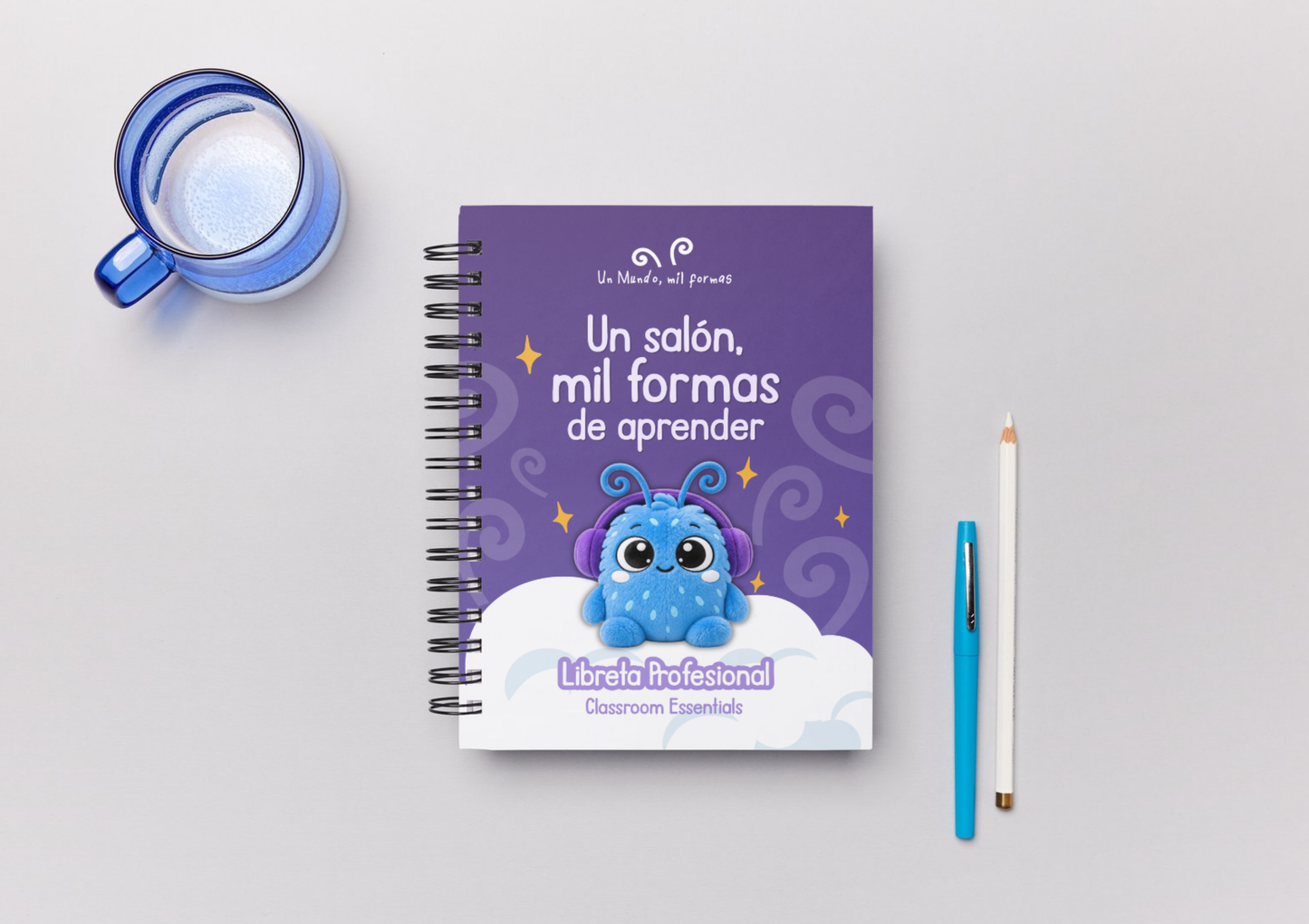 Libreta Profesional (4 clases- 1 grupo) Un Mundo, mil formas 26-27