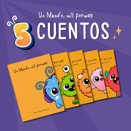 Bundle Un Mundo, mil formas — 5 cuentos
