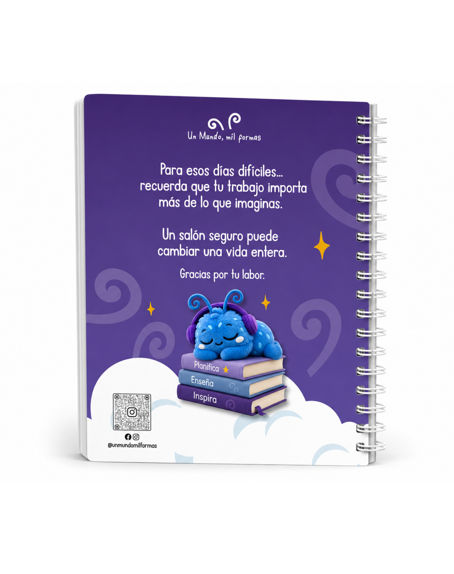 Libreta Profesional (5 clases-5 grupos) Un Mundo, mil formas 26-27